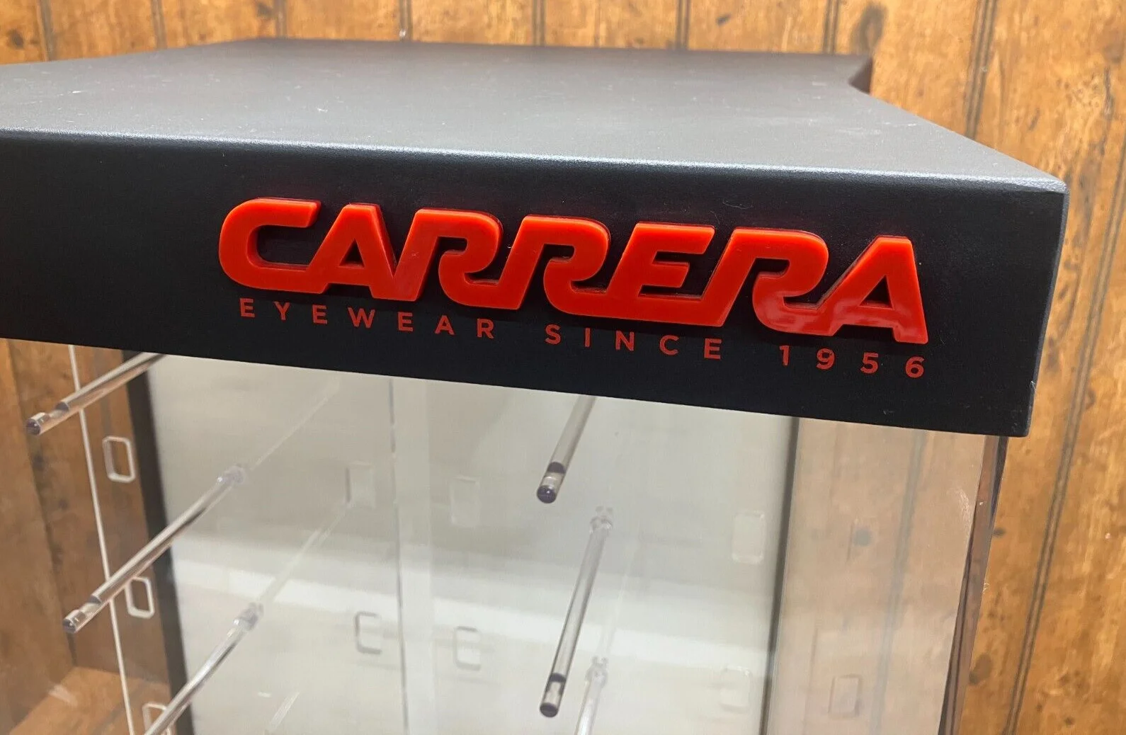Carrera Eyewear Eyeglasses Sunglasses Rotating Store Display Holds 24 Pair 3