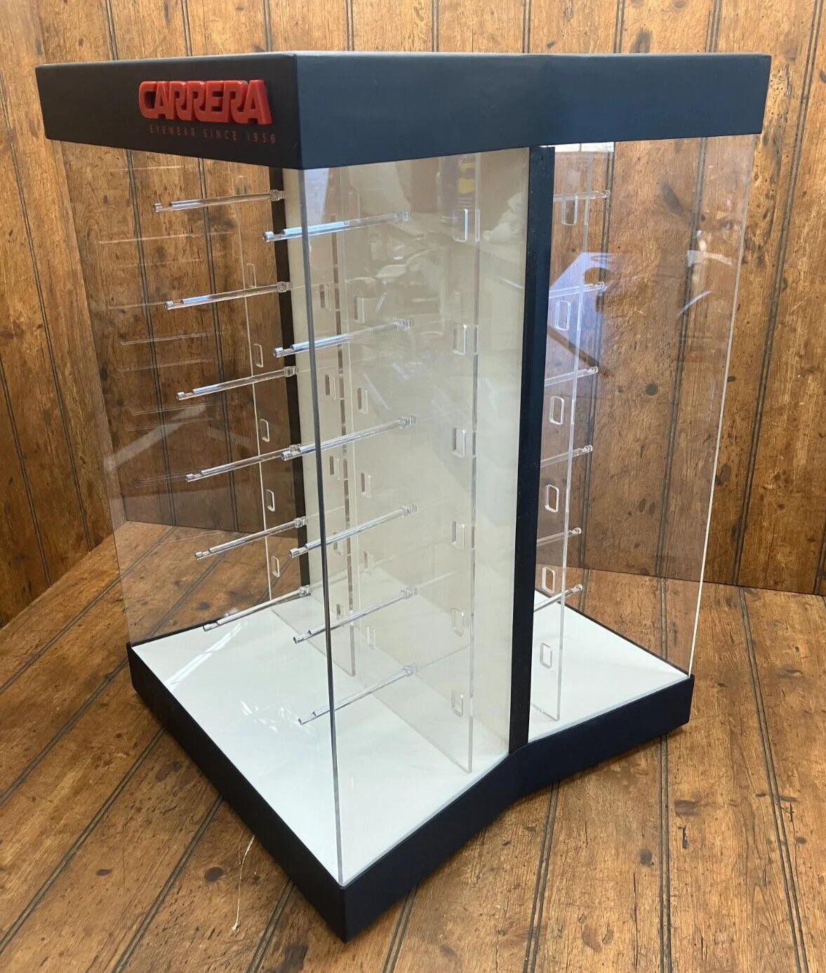 Carrera Eyewear Eyeglasses Sunglasses Rotating Store Display Holds 24 Pair 4