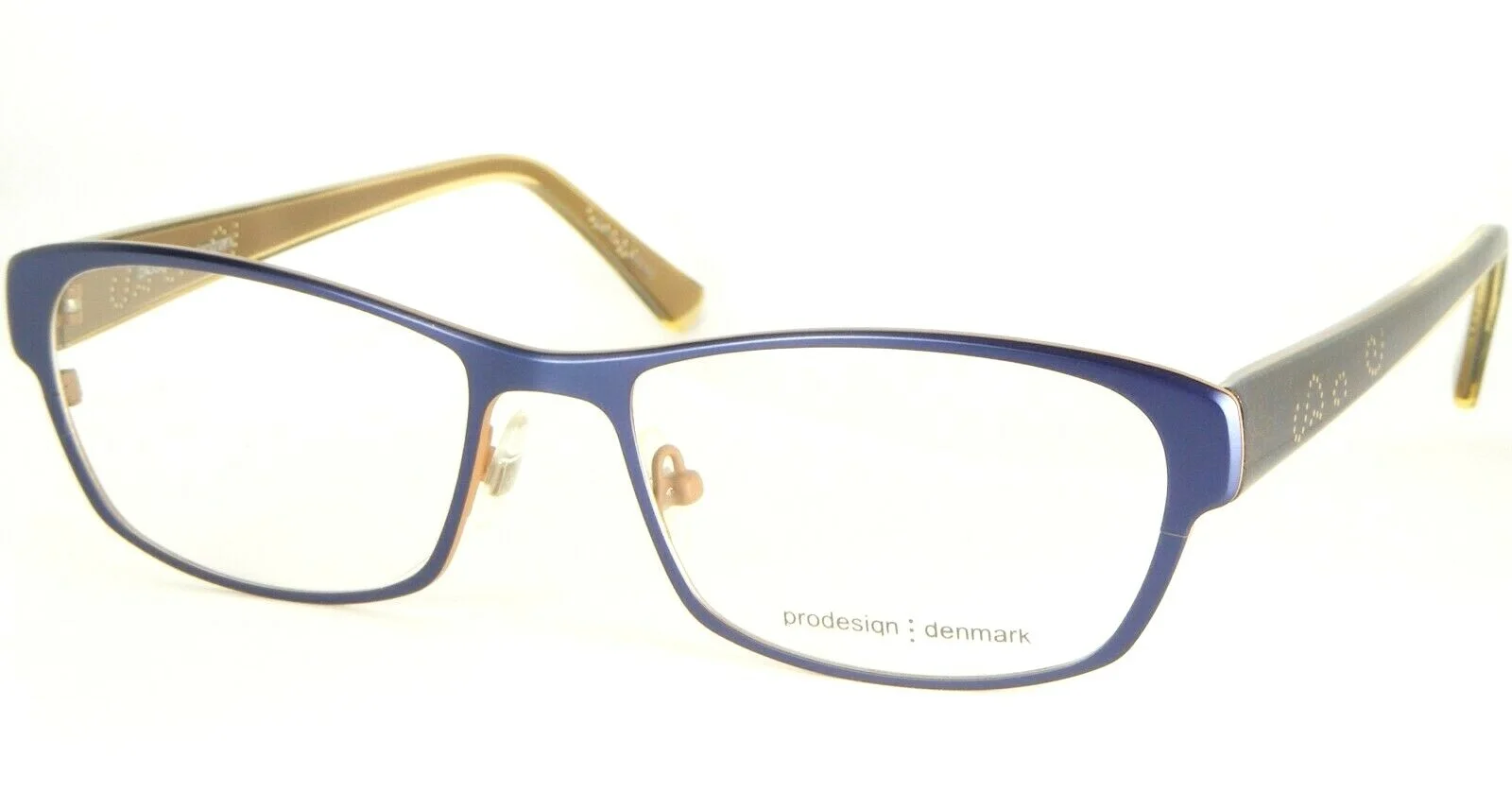 PRODESIGN DENMARK 5148 3431 BLUE MATT EYEGLASSES 55-17-139 (STORE DISPLAY MODEL)