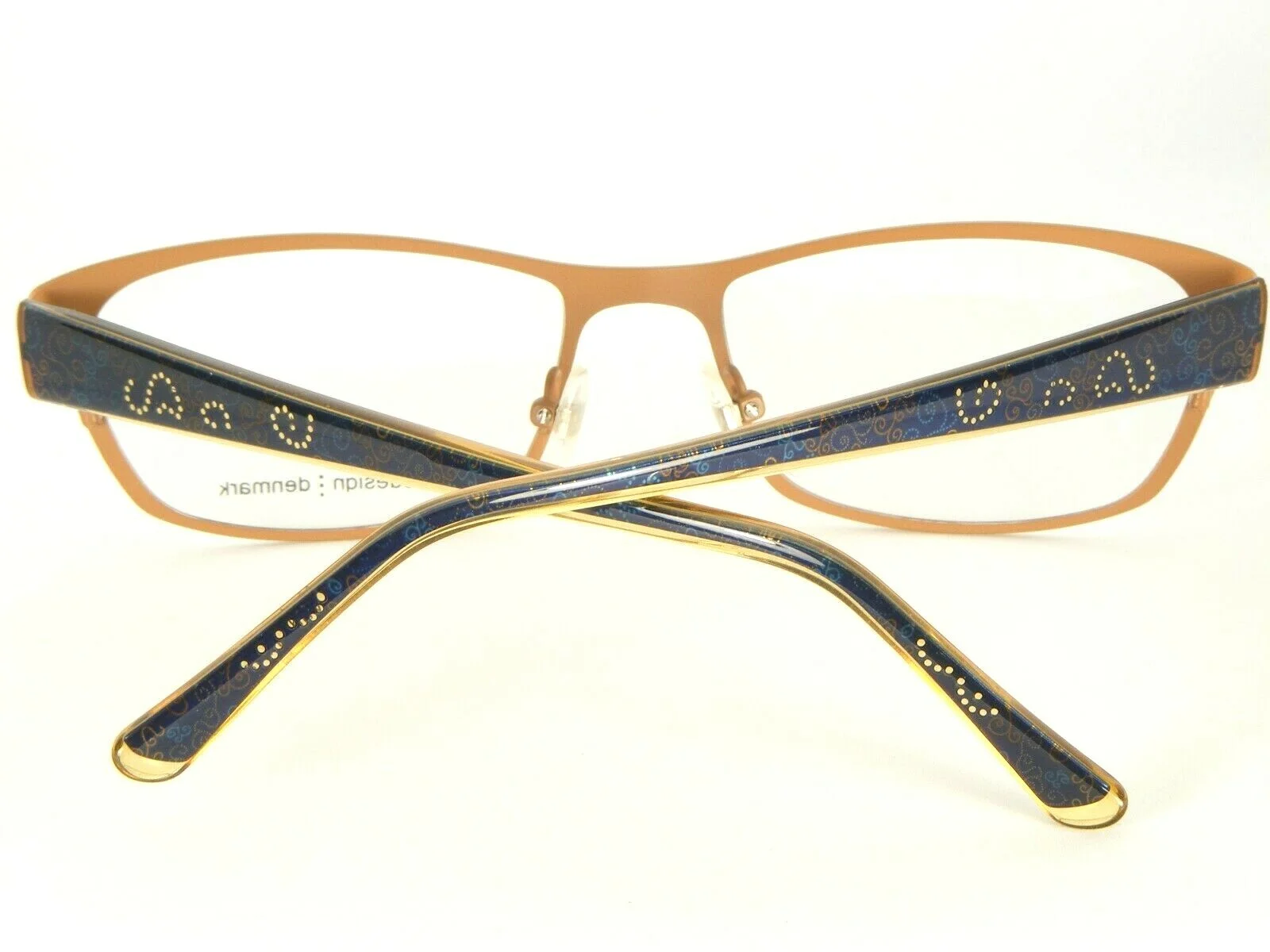 PRODESIGN DENMARK 5148 3431 BLUE MATT EYEGLASSES 55-17-139 (STORE DISPLAY MODEL) 4